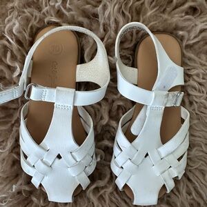 White Strappy Sandals